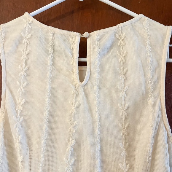 Forever 21 Cream Lace Dress | White Summer Dress - Picture 7 of 7